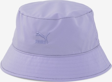 PUMA Hat in Purple: front