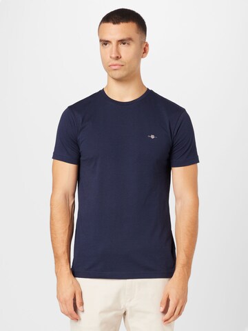Maglietta di GANT in blu: frontale