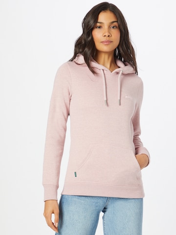 Superdry - Sweatshirt em rosa: frente