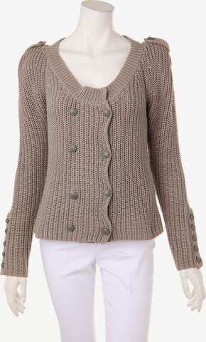 COMPTOIR DES COTONNIERS Strickjacke M in Beige: predná strana