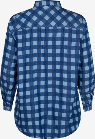 Camicia da donna 'JMIA' di Zizzi in blu