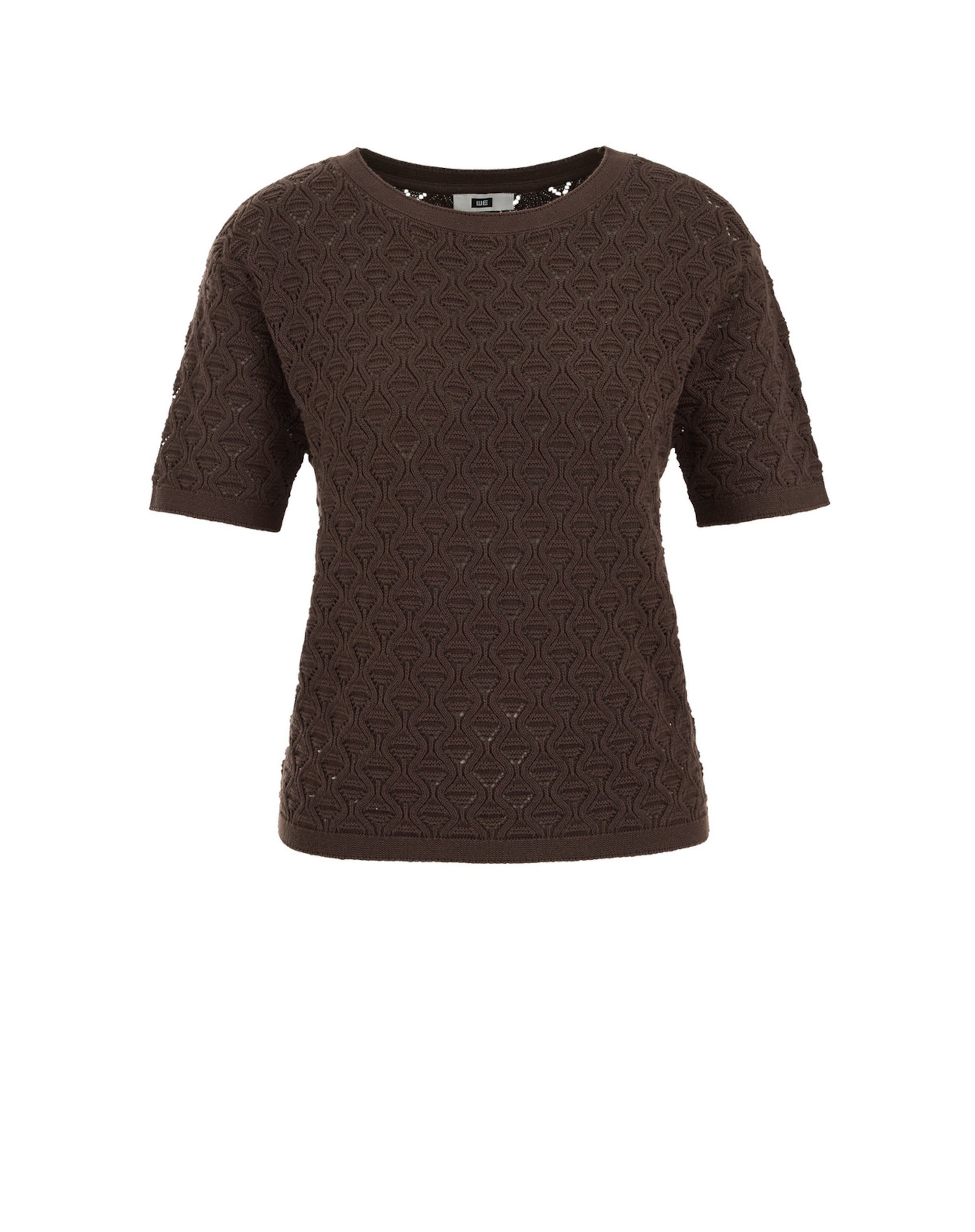 WE Fashion - Pullover em castanho: frente