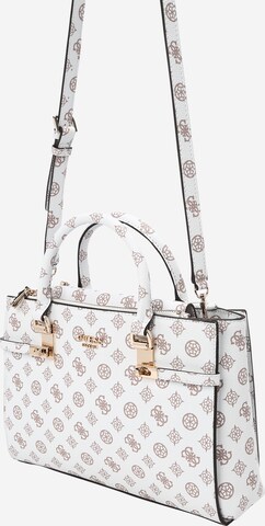 Borsa a mano 'LORALEE' di GUESS in bianco