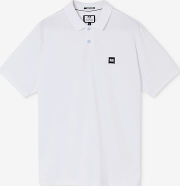 Weekend Offender Poloshirt 'Heathcore' in Weiß: Vorderseite
