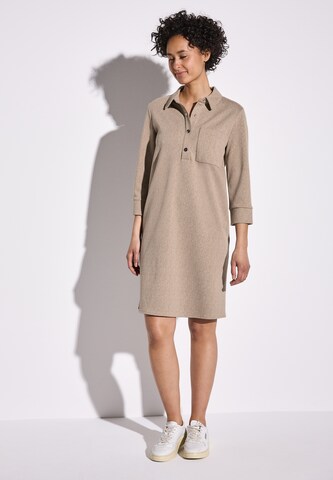 STREET ONE Shirt Dress in Beige