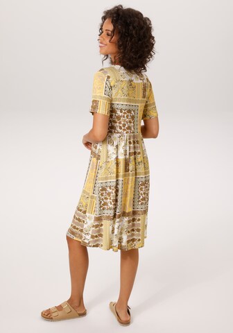 Aniston CASUAL Dress in Yellow