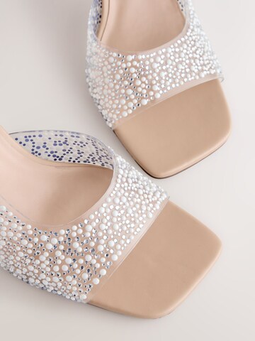 Sandales Next en blanc