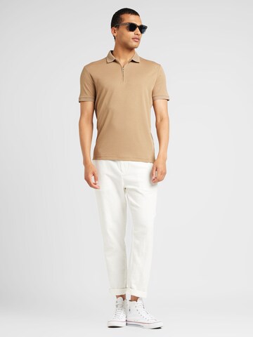 SELECTED Poloshirt 'SLHFave' in Braun