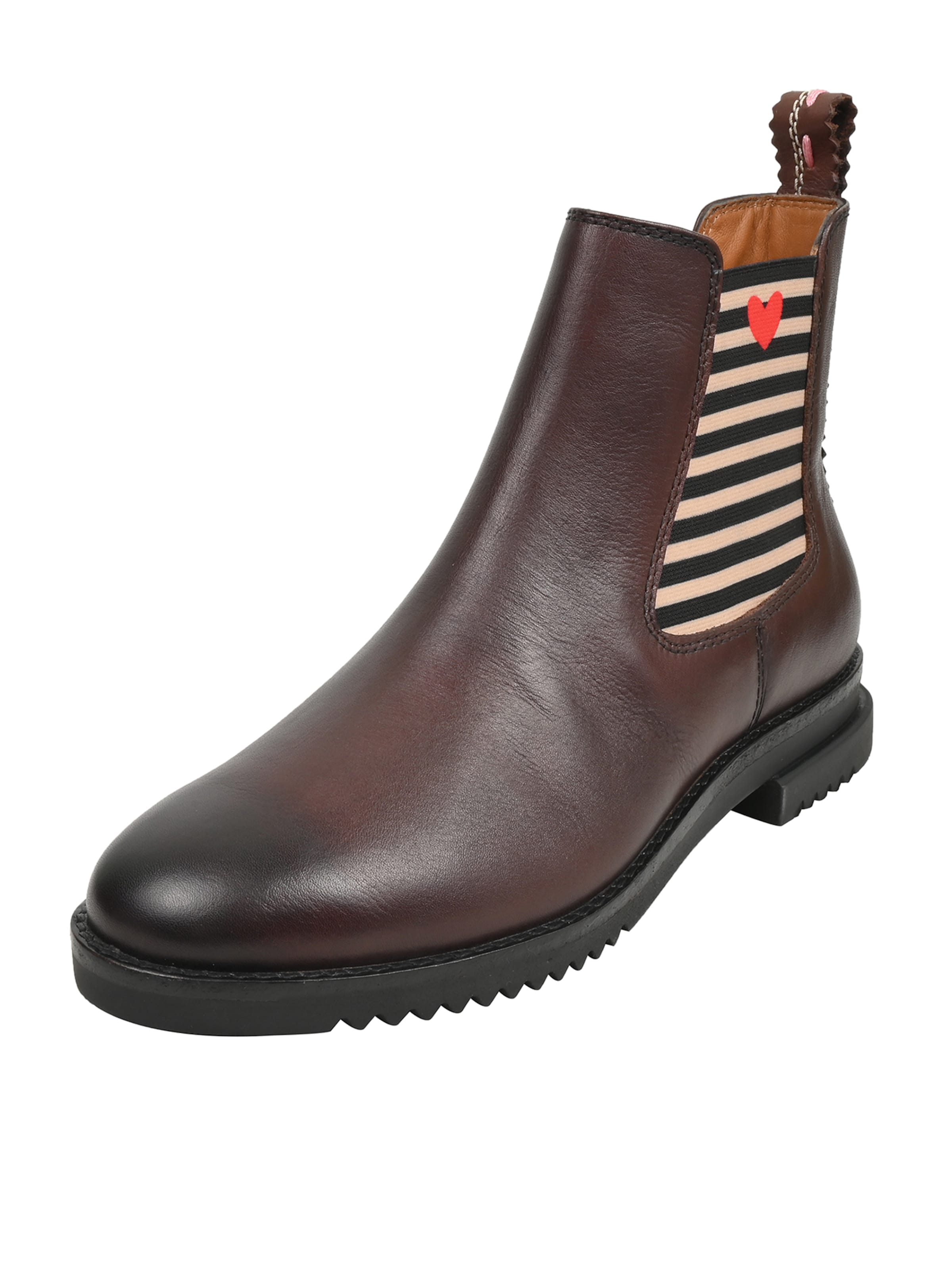 Crickit Chelsea boots ' UNNA ' in Bruin: voorkant