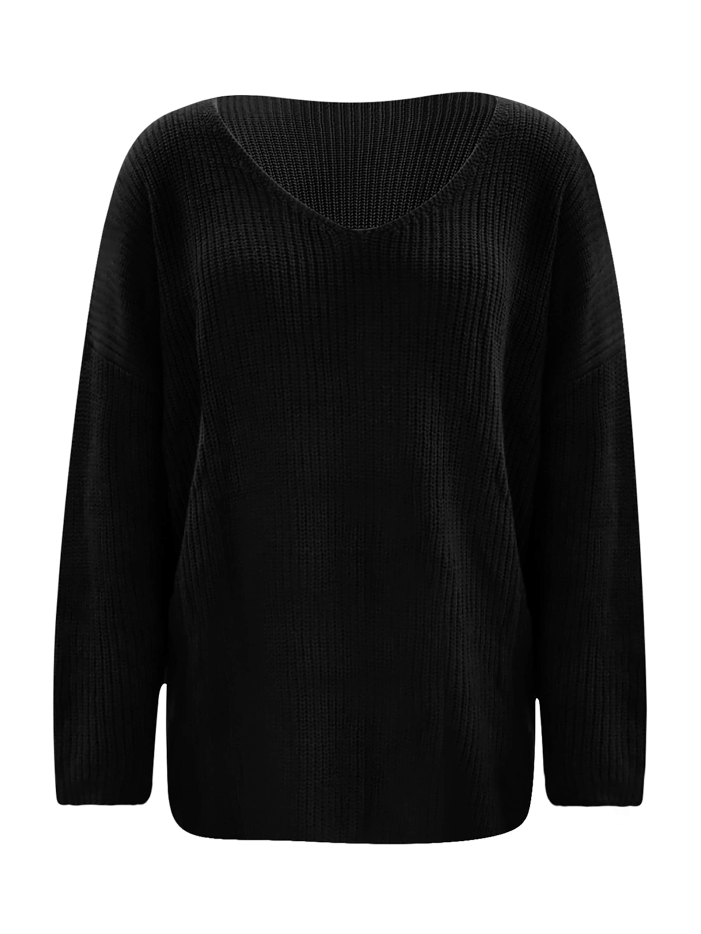Pull-over Imily Bela en noir : devant