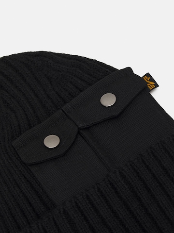 ALPHA INDUSTRIES - Gorros em preto