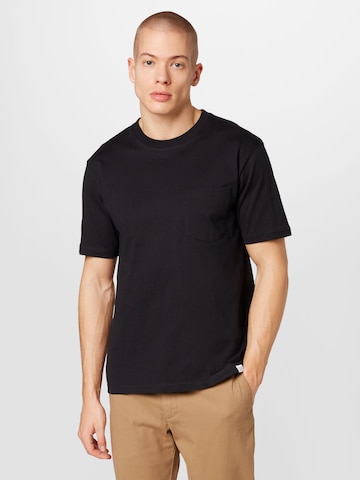 NORSE PROJECTS Shirt 'Johannes' in Zwart: voorkant