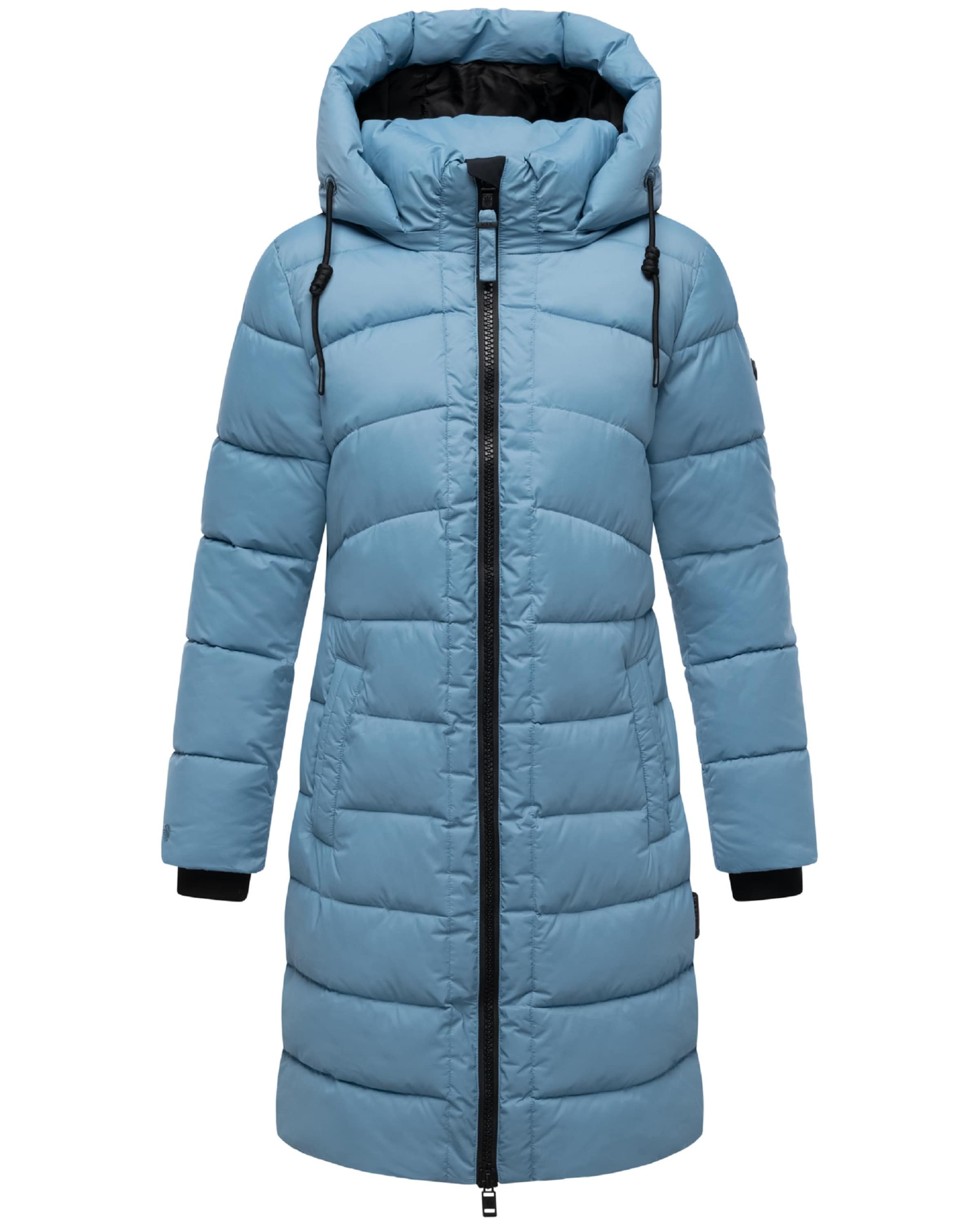 mėlyna MARIKOO Žieminis paltas 'Kaltnäschen 16': priekis