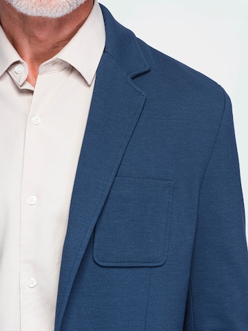 Coupe slim Veste de costume Ombre en bleu