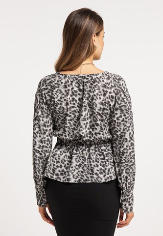 faina - Blusa en gris