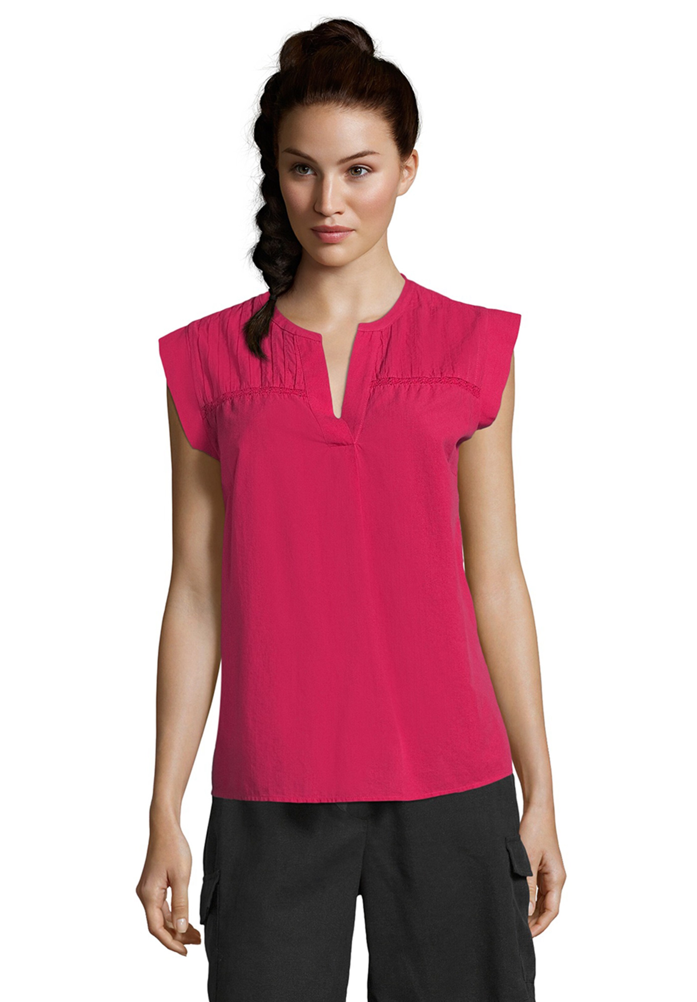 Frauen Shirts & Tops Betty & Co Blusentop in Pink - KF45563