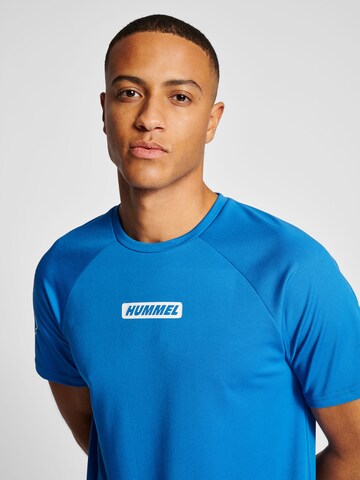 Hummel - Camisa funcionais em azul
