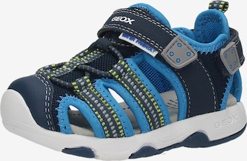 GEOX Odprti čevlji 'Multy' | modra barva: sprednja stran