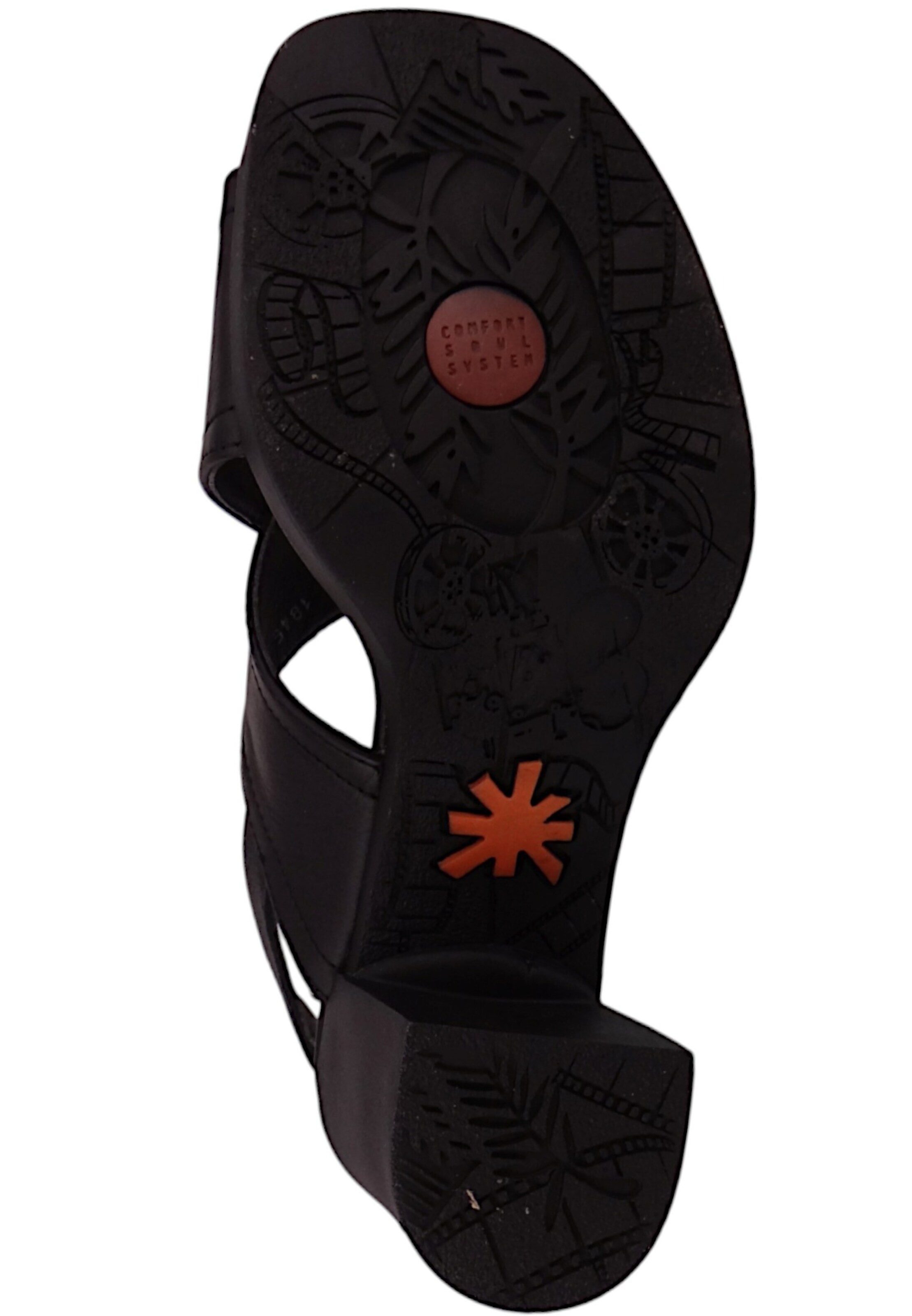 ART - Sandália 'Cannes' em preto