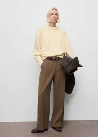 MANGO Pullover 'Revuelto' in Gelb