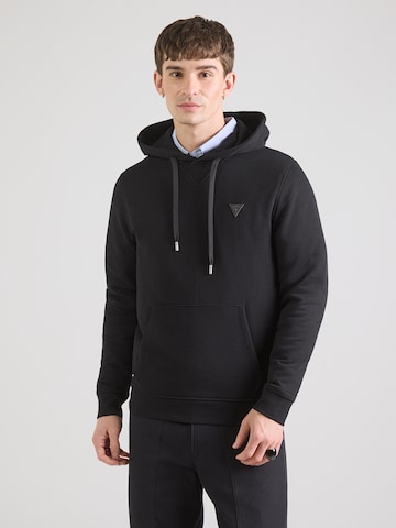 GUESS - Sudadera en negro: frente