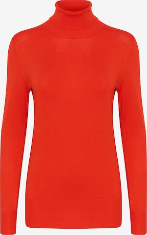 Pull-over 'Astrid' Kaffe en rouge : devant