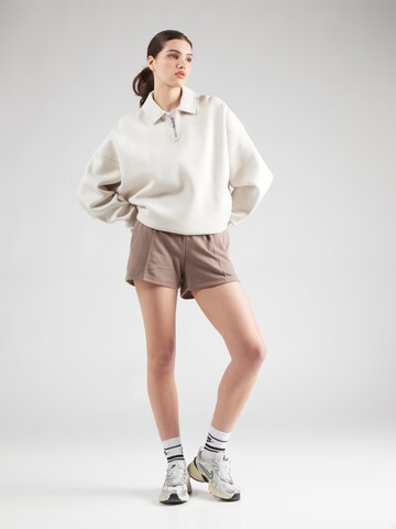 Nike Sportswear Normální Kalhoty – hnědá