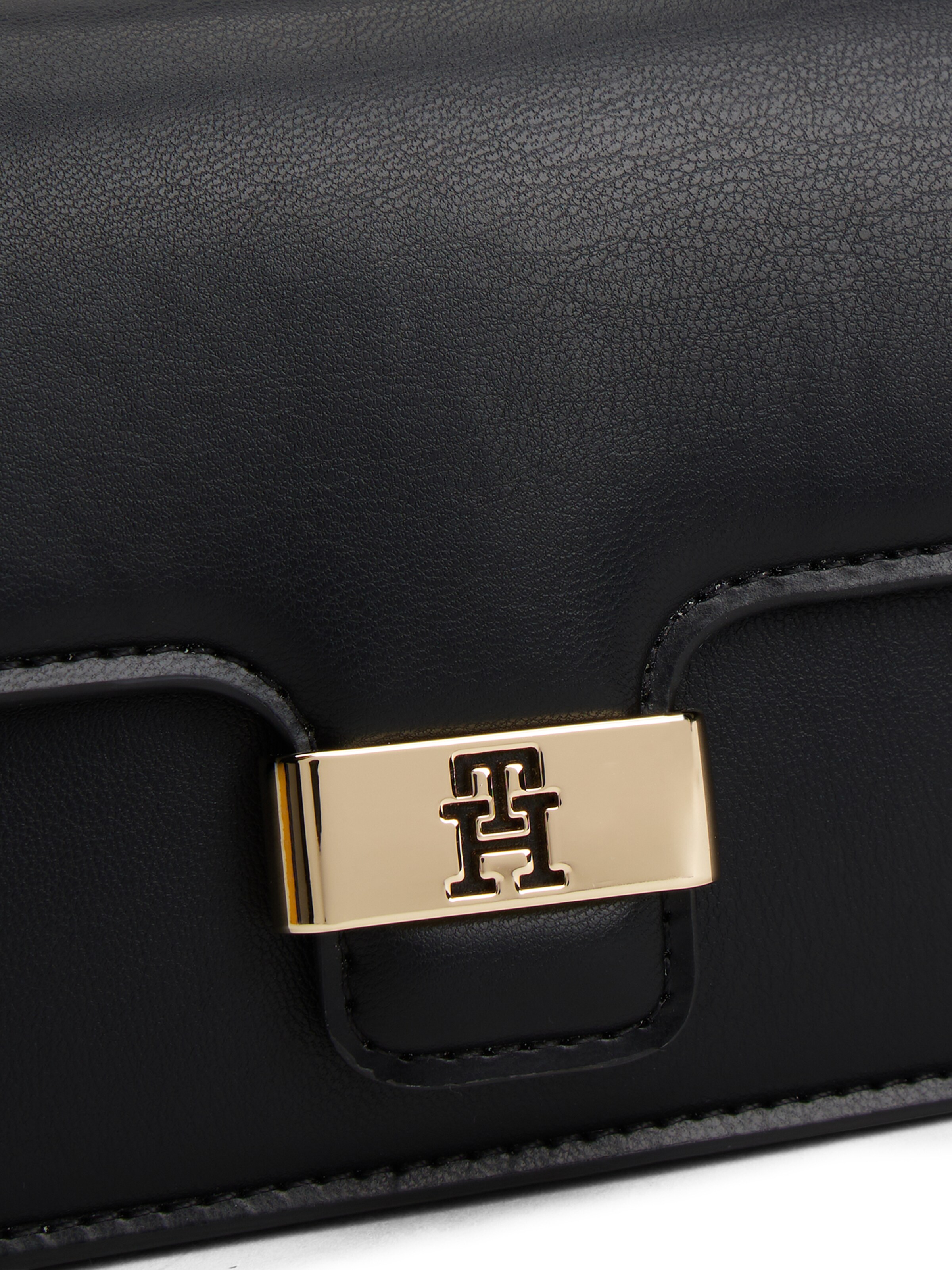 TOMMY HILFIGER Crossbody bag 'Heritage' in Black