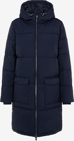 OBJECT Between-Seasons Coat 'Hanna' in Blue: front