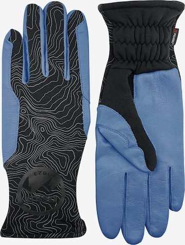 KESSLER Vingerhandschoenen in Blauw: voorkant