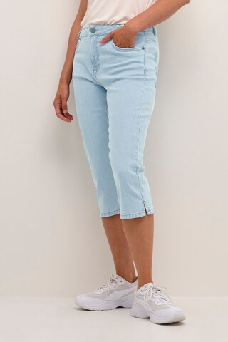 CULTURE Slim fit Jeans 'Milky' in Blue: front