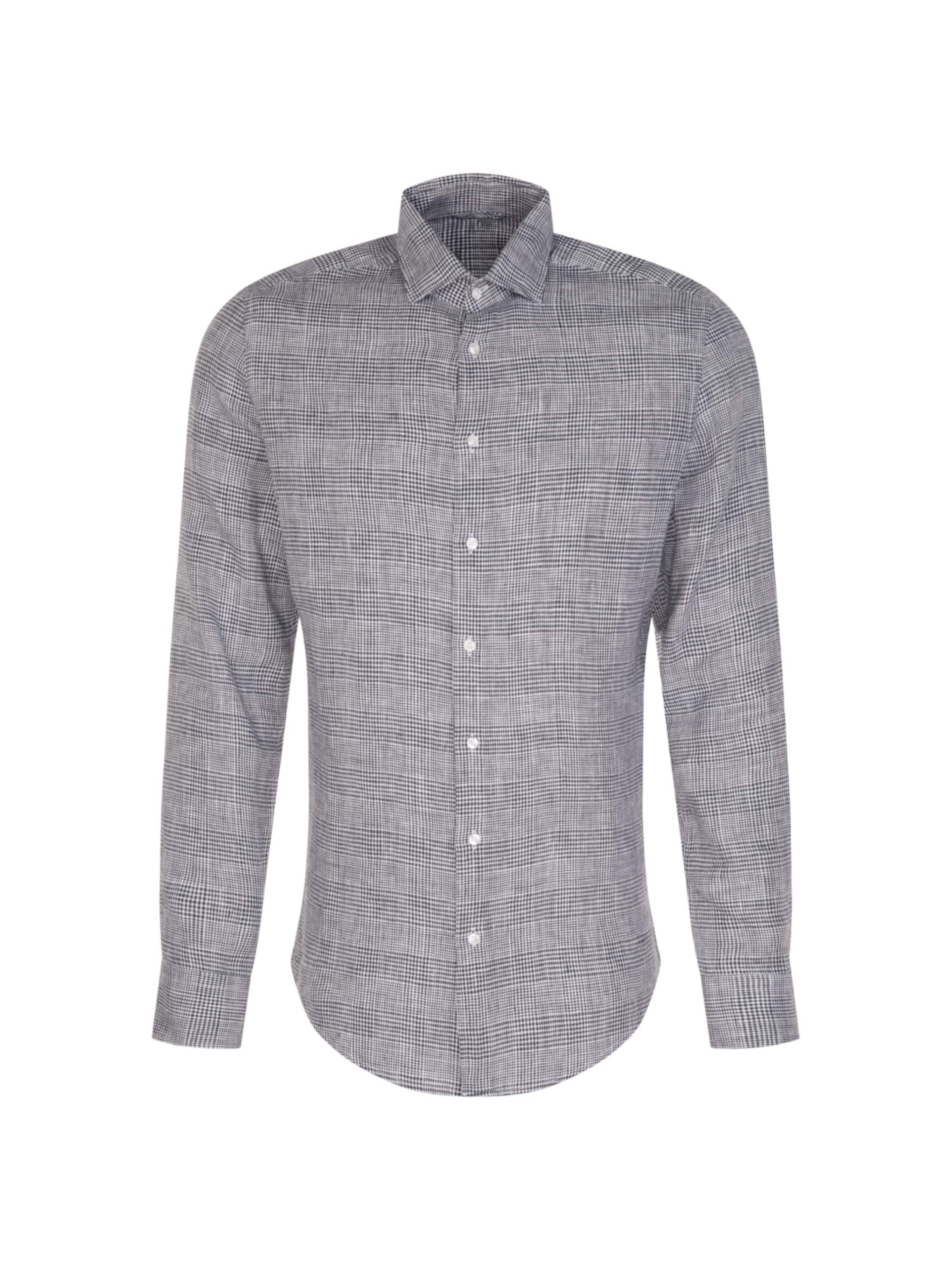 SEIDENSTICKER Regular fit Overhemd in Blauw: voorkant