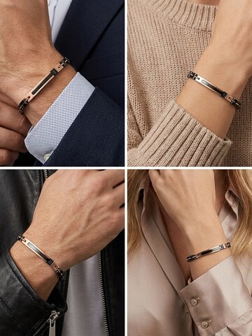 UNIQAL Armband 'TRECCIA' in Goud