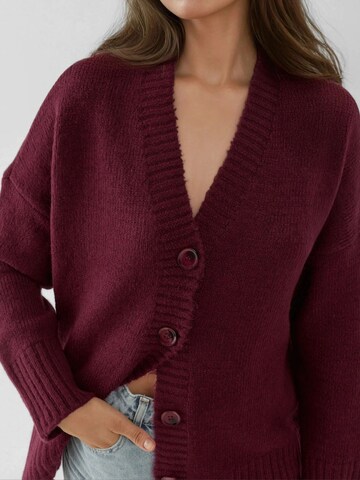 Cardigan 'Strickjacken' Hiccup en rouge