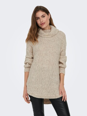 ONLY Pullover 'Trudi' in Beige: Vorderseite