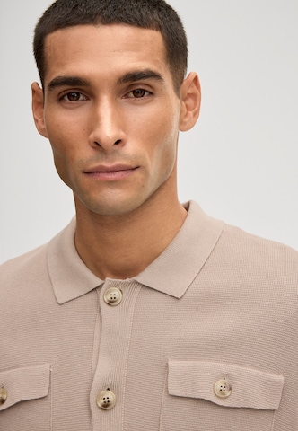 JOOP! Knit cardigan 'Owero' in Beige