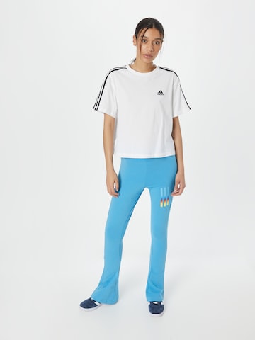 ADIDAS SPORTSWEAR Μπλουζάκι 'Essentials 3-Stripes ' σε λευκό