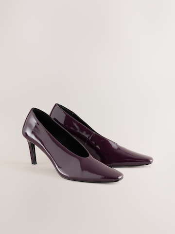 Next - Zapatos con plataforma 'Forever Comfort' en rojo