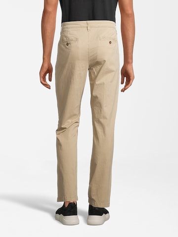 AÉROPOSTALE Slim fit Chino trousers in Beige