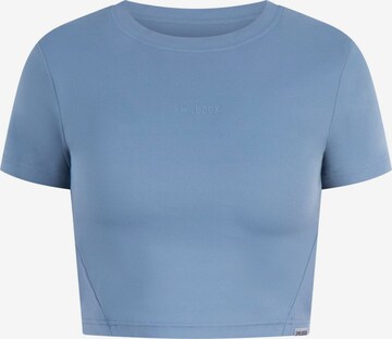 Smilodox Functioneel shirt 'Advance Pro' in Blauw: voorkant