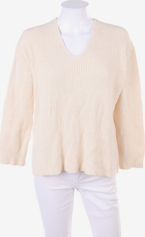 MANGO Sweater & Cardigan in XS in White: front