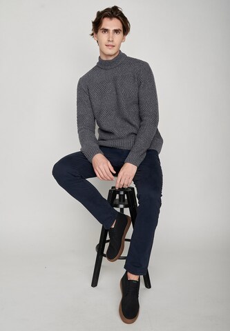 GREENBOMB Pullover in Grau