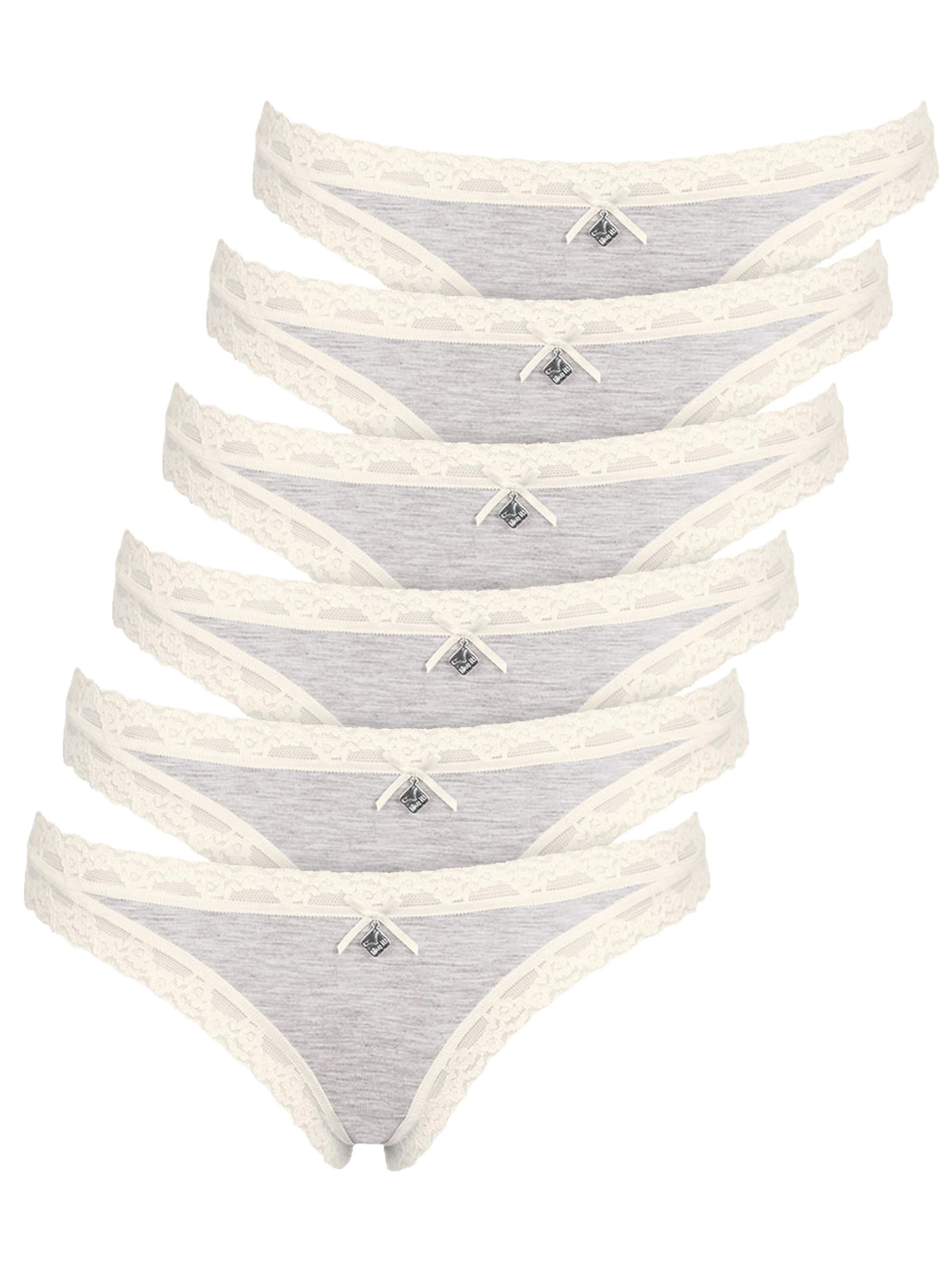 like it! Thong 'Kim' in Beige: front