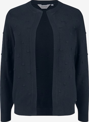 Oxmo Knit Cardigan 'Kalotta' in Blue: front