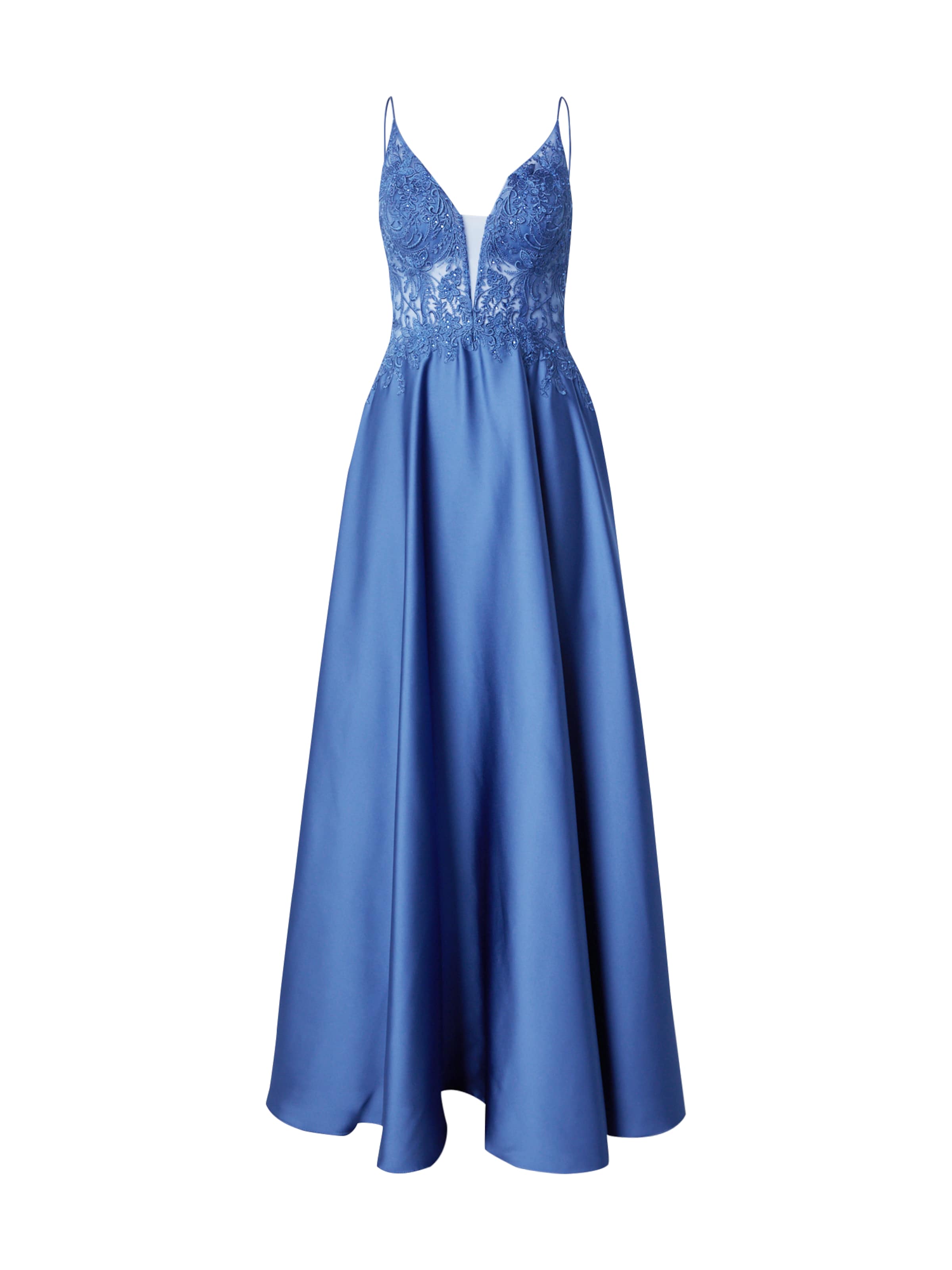 Laona Abendkleid in Blau: Vorderseite