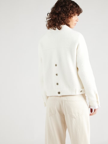 RINO & PELLE Knit cardigan 'Bubbly' in White