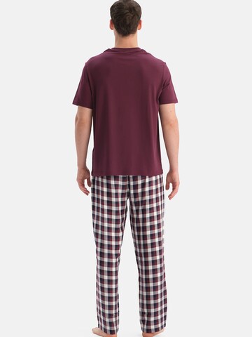 Dagi - Pijama largo en rojo