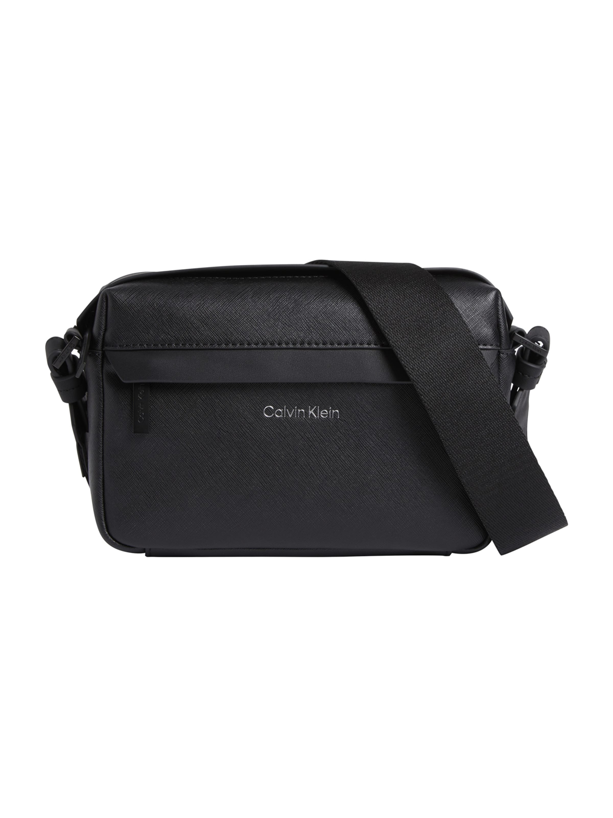 Calvin Klein Õlakott 'MUST', värv must: eest vaates