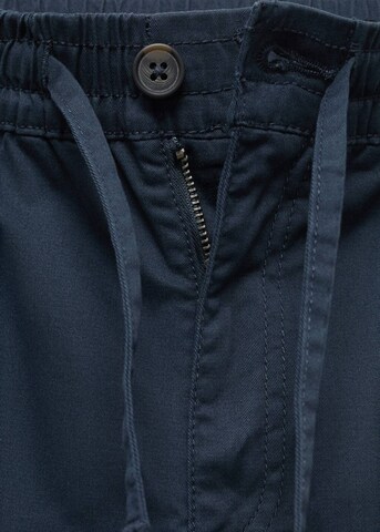 MANGO TEEN Tapered Pants in Blue