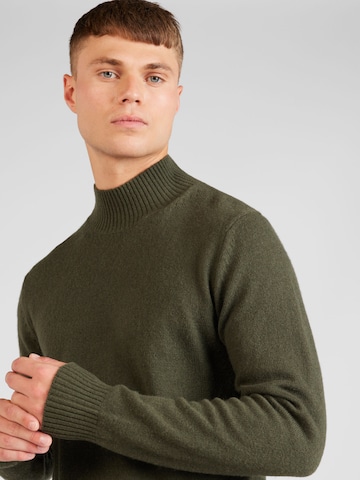 SELECTED HOMME Pullover 'NEW COBAN' i grøn